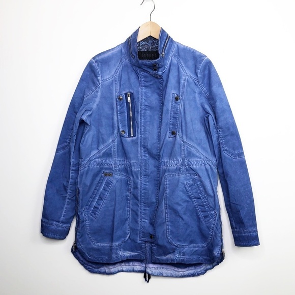 TANKUS Blue utility coat - Picture 2 of 13